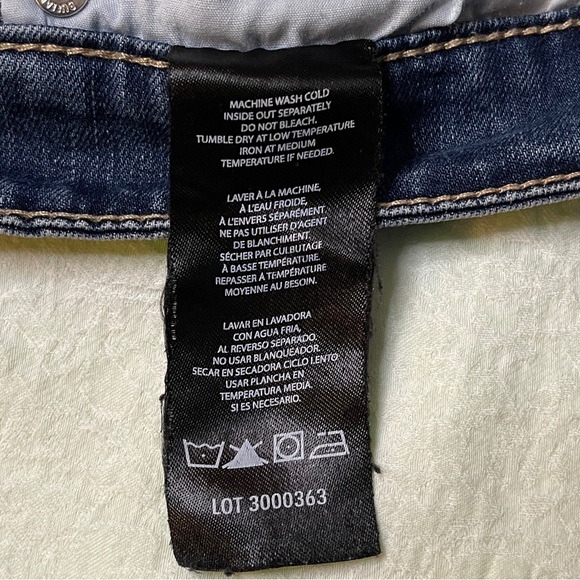 Buffalo David Bitton (FRANCESCA) Mid-Rise Skinny Stretch Blue Jeans Size 10/30 - Picture 9 of 15